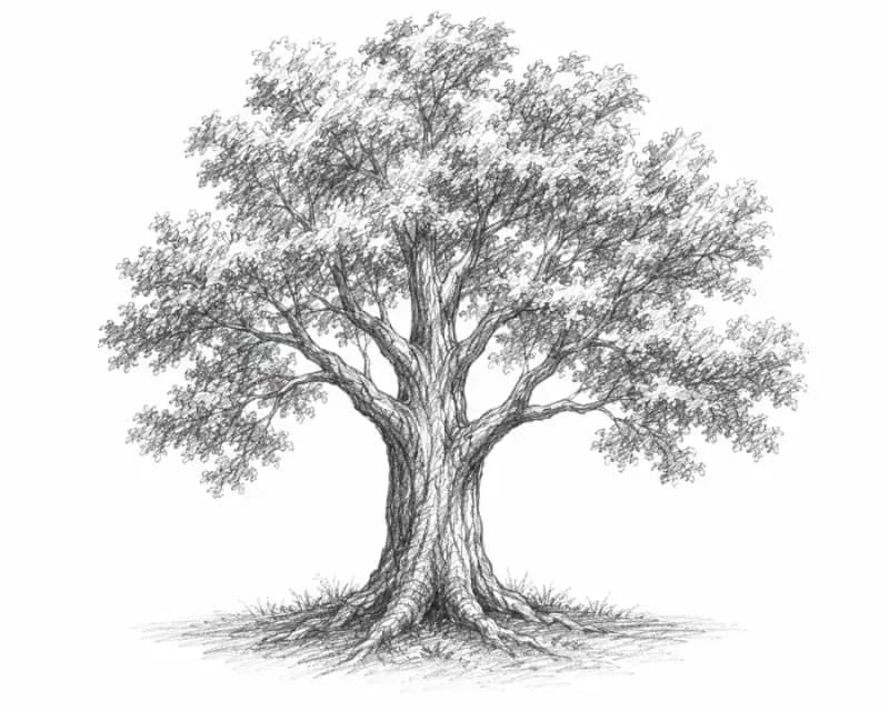 tree drawing